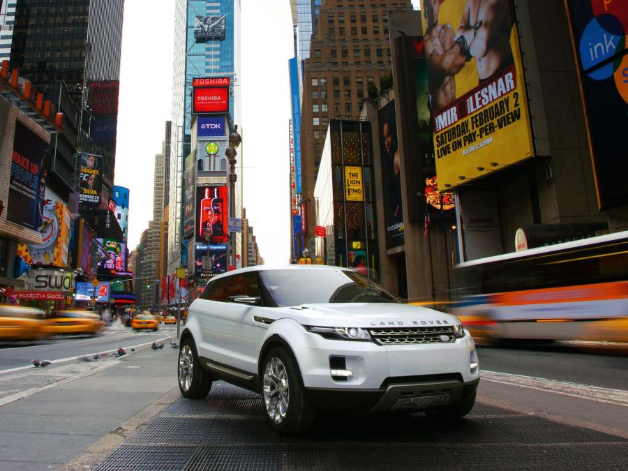  Land Rover LRX Concept 2008 года  (фото 8 из 74)